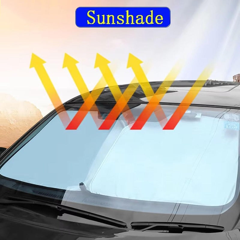 Maliben | Foldable Windshield Sunshade With Uv Block & Privacy Blackout