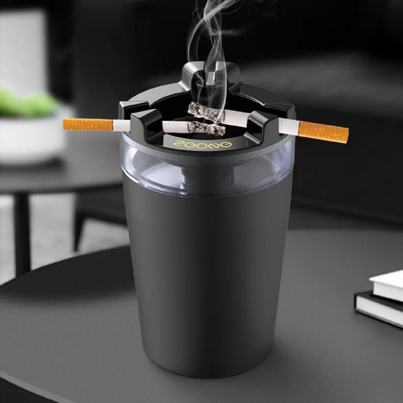 Maliben | Smokeless Car Ashtray With One-Touch Water Extinguish