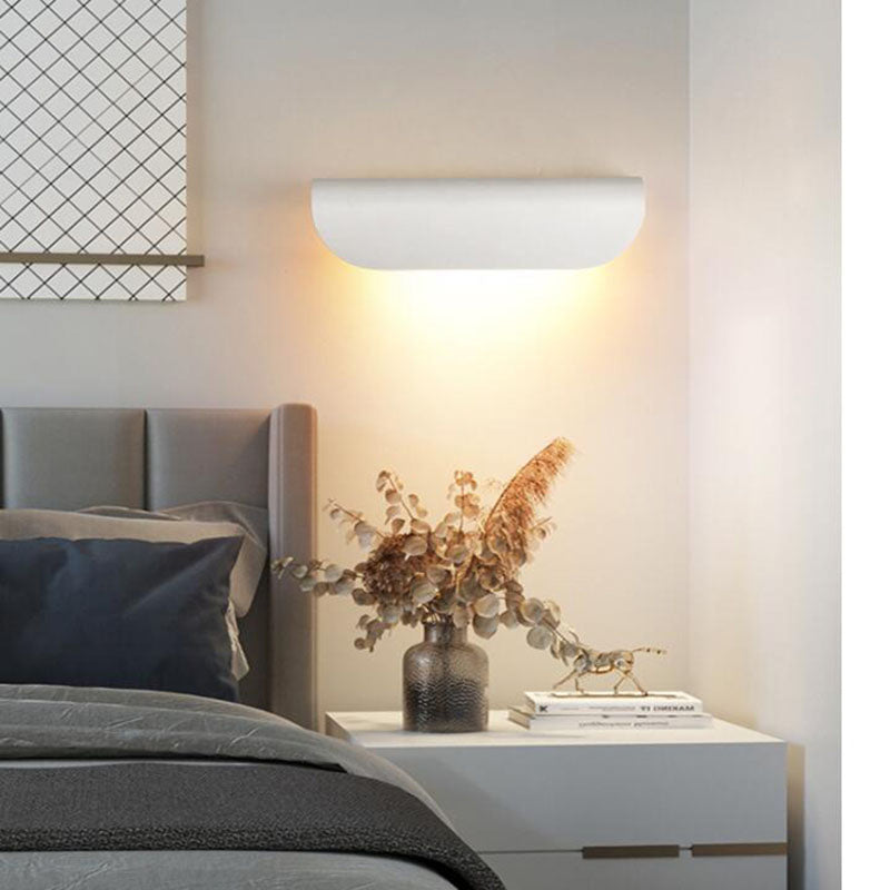 Maliben | Modern Waterproof Curved Outdoor Wall Lamp