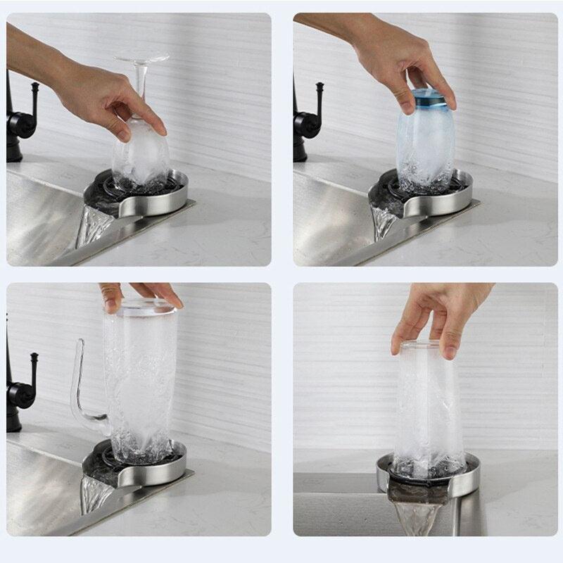 Maliben | Automatic Brush For Cleaning Glasses And Cups