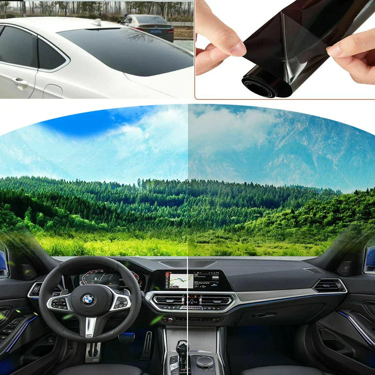 Maliben | Car window sun protection film glass sticker