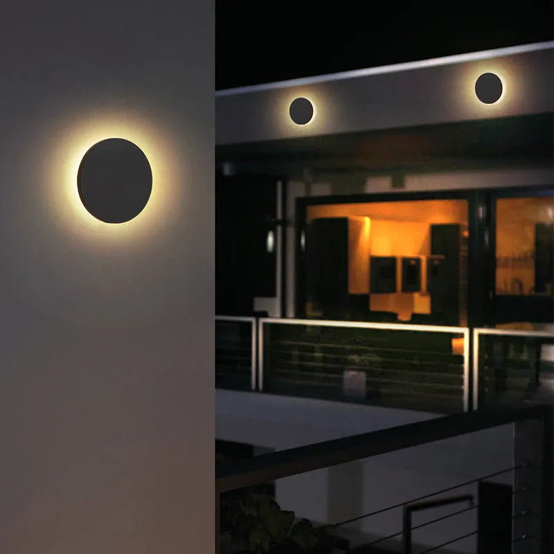 Maliben | Modern Minimalistic Outdoor Wall Lamp Led Metal