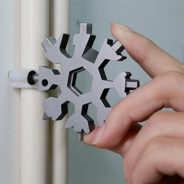 Maliben | 🔥Saker 18-In-1 Stainless Steel Snowflake Multitool