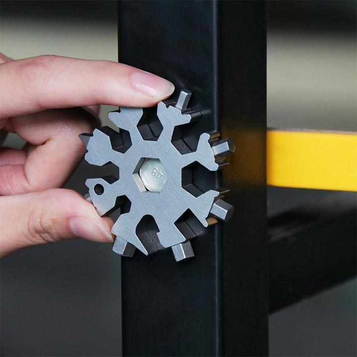 Maliben | 🔥Saker 18-In-1 Stainless Steel Snowflake Multitool