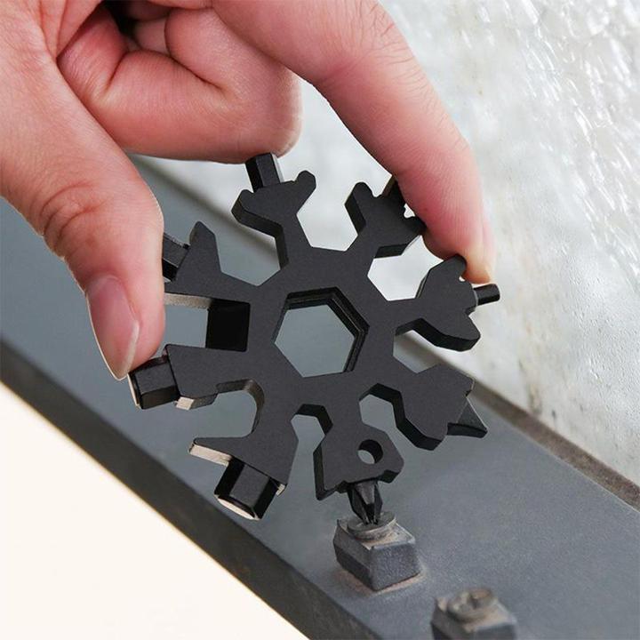 Maliben | 🔥Saker 18-In-1 Stainless Steel Snowflake Multitool