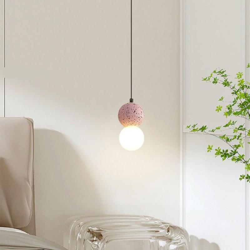 Maliben | Valentinaglow Pendant Light - Elegant Glass Led Pendant Light For Contemporary Interiors