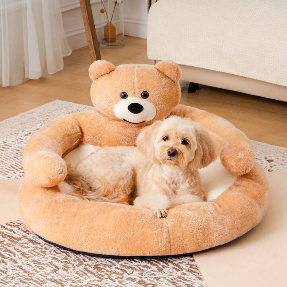 Maliben | Cute detachable cuddly bear cat bed