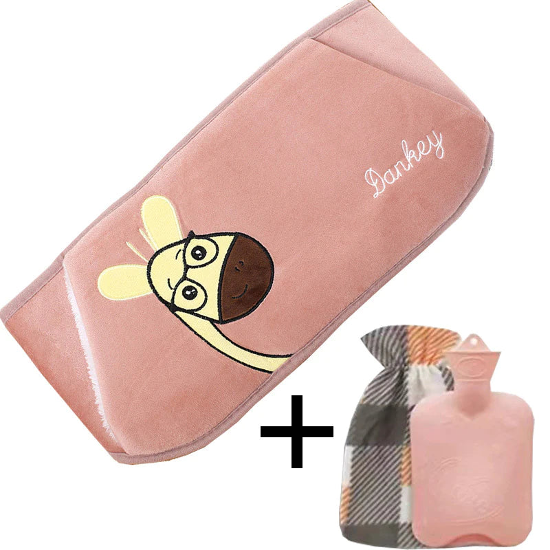 Maliben | Refillable Plush Hot Water Bottle Belt