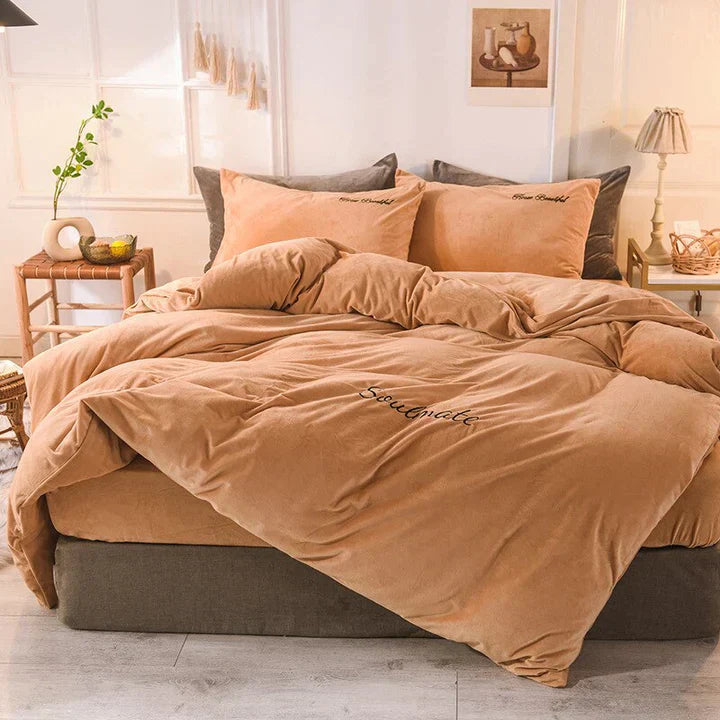 Maliben | Silkcloud Duvet Cover - Cozy Fleece Duvet Cover For Unmatched Sleeping Experience