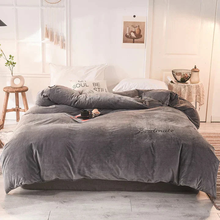 Maliben | Silkcloud Duvet Cover - Cozy Fleece Duvet Cover For Unmatched Sleeping Experience