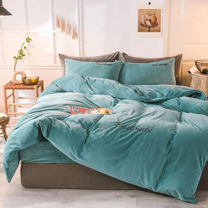 Maliben | Silkcloud Duvet Cover - Cozy Fleece Duvet Cover For Unmatched Sleeping Experience