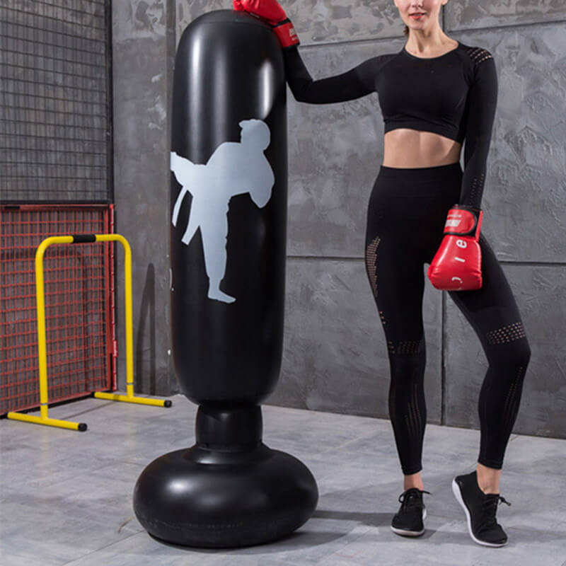 Maliben | Powerstrike Punch Bag | Strengthen Power And Endurance - Inflatable Freestanding Boxing Tower For Intensive Training