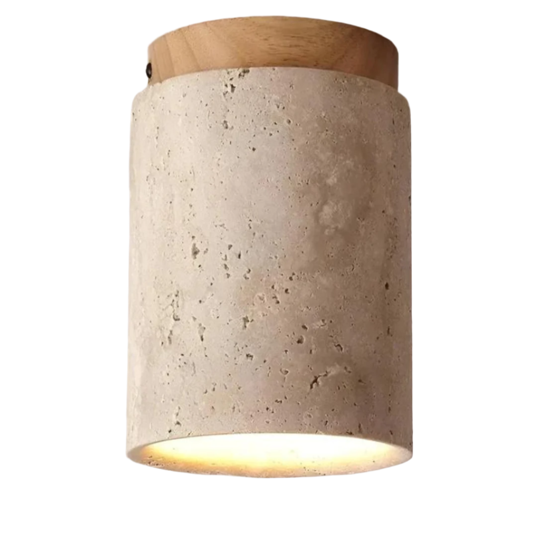 Maliben | Trendy Round Japanese Style Ceiling Lamp - Zenlight