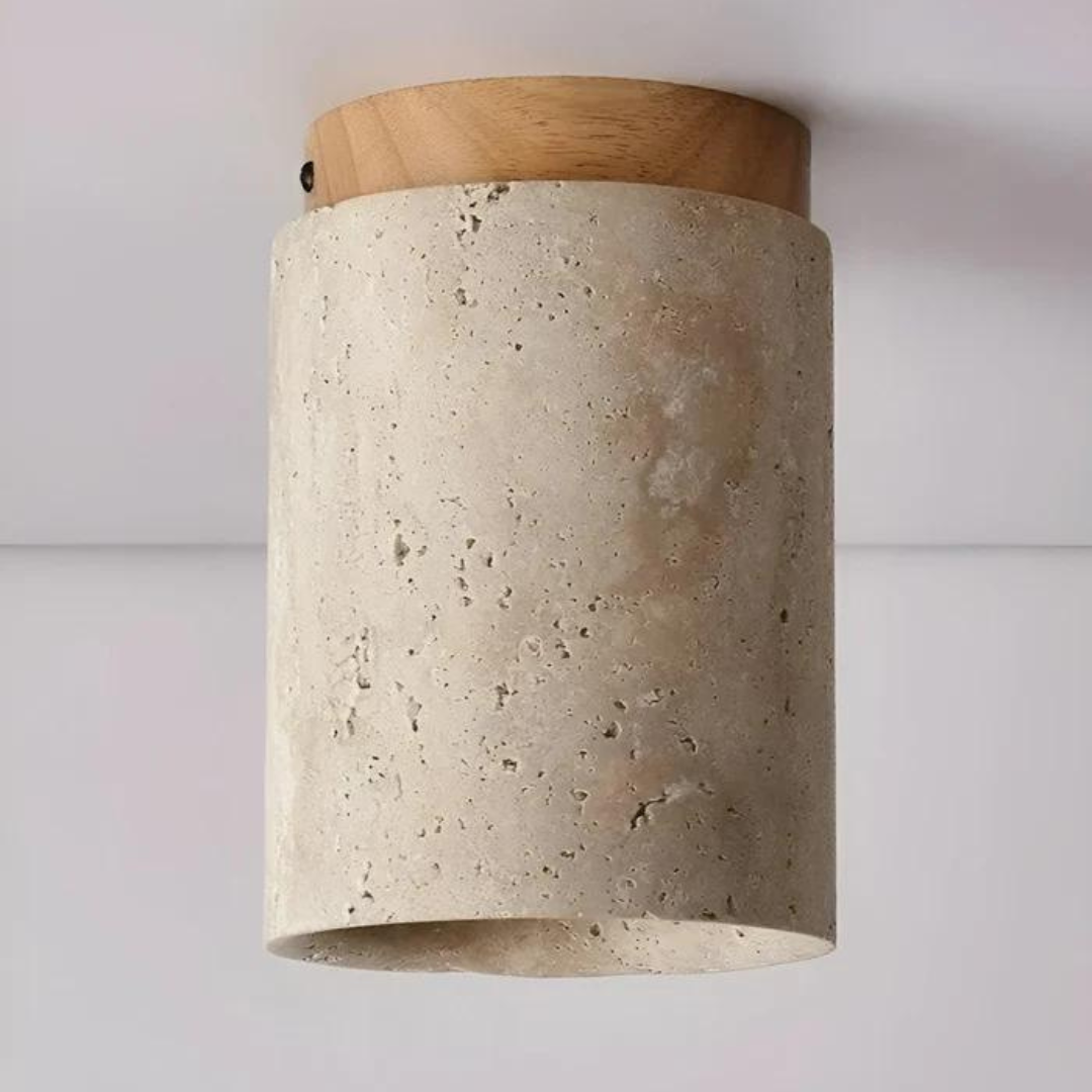 Maliben | Trendy Round Japanese Style Ceiling Lamp - Zenlight