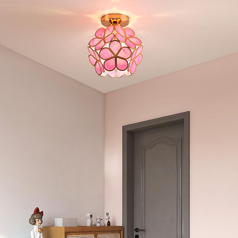 Maliben | Glass Flower Ceiling Lamp - Floraglow