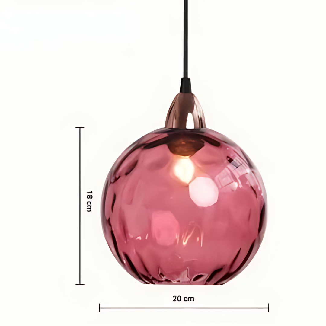 Maliben | Elegant Glass Sphere Pendant Lamp For Luxury Interiors
