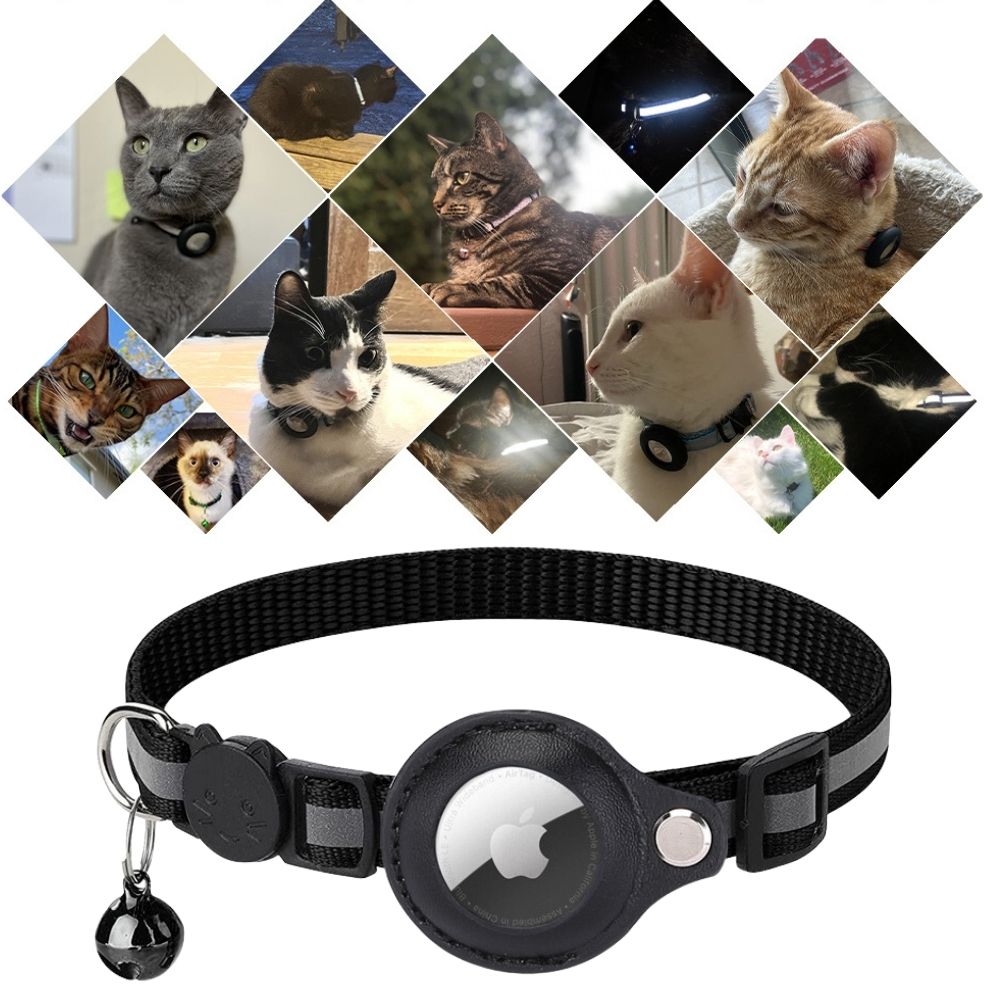 Maliben | Cat GPS Tracker Collar | Quick Release Closure, Reflective Design & Durable for Outdoor Safety Adventures