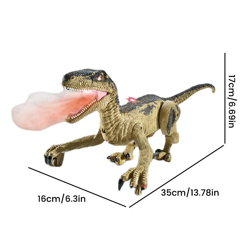 Maliben | Remote-Controlled Dinosaur With Fog Spray Function
