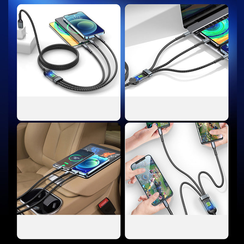 Maliben | Super Fast ChargIng 3-in-1 Data Cable
