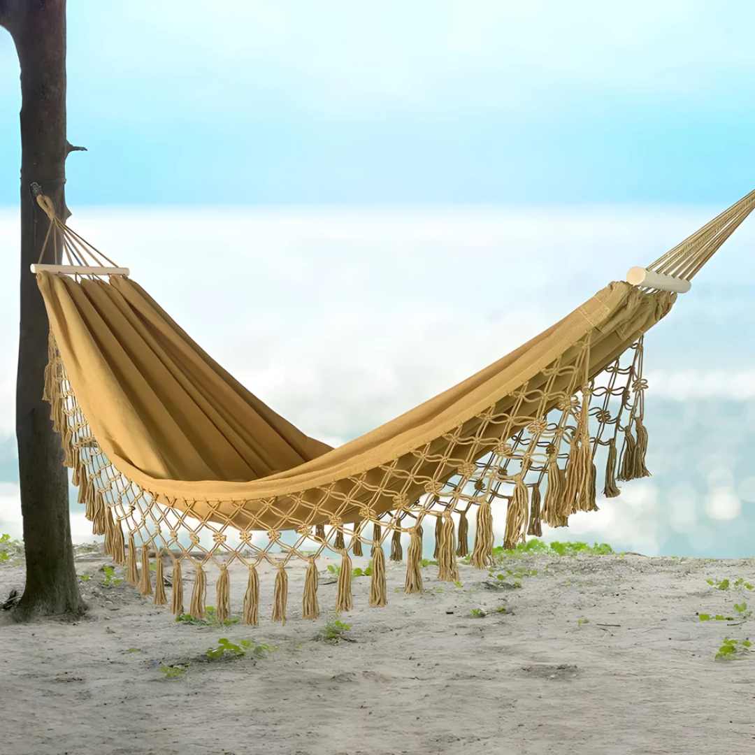 Maliben | Comfortable Boho Hammock Made Of Cotton