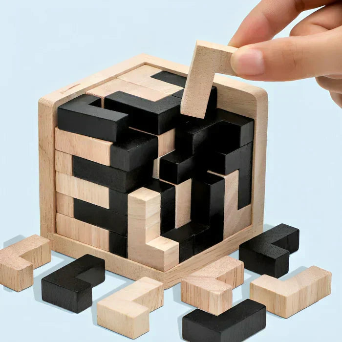 Maliben | 3d Wooden Puzzle - Brain Game Master
