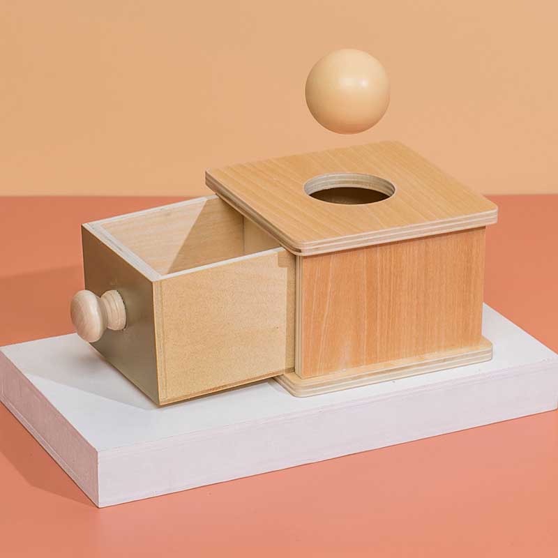 Maliben | Playwise Box | Discover Colors And Shapes - Montessori Sensory Toy