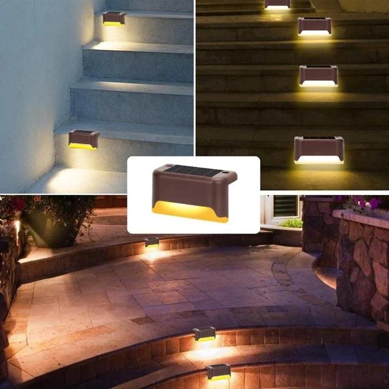 Maliben | Solar Outdoor Step Lights (4 Pcs)
