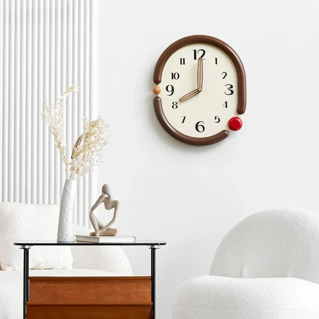 Maliben Luxury Wall Clock — Minimalist, Silent Movement