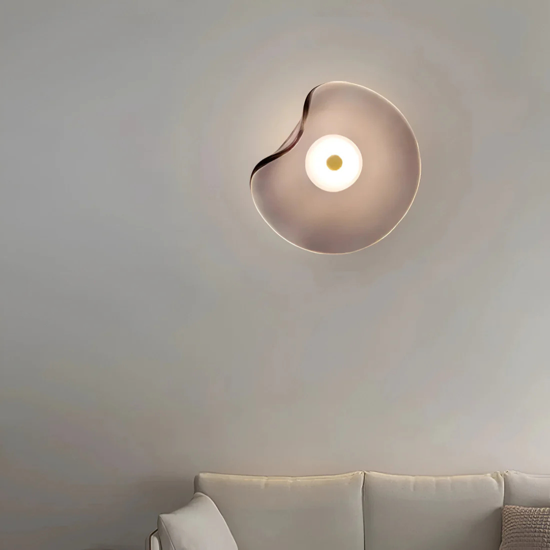 Maliben | Curved Glass Wall Lamp
