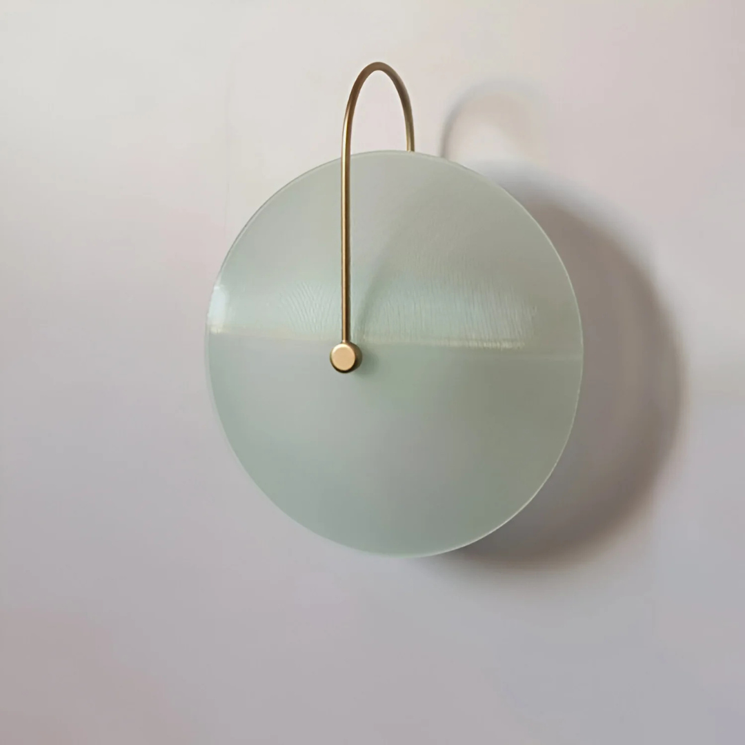 Maliben | Scandinavian Round Glass Wall Lamp