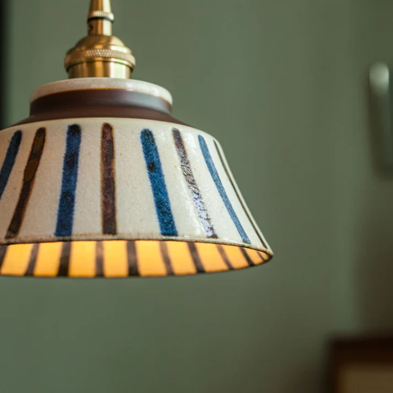 Maliben | Retro Japanese Pendant Light Made Of Ceramic