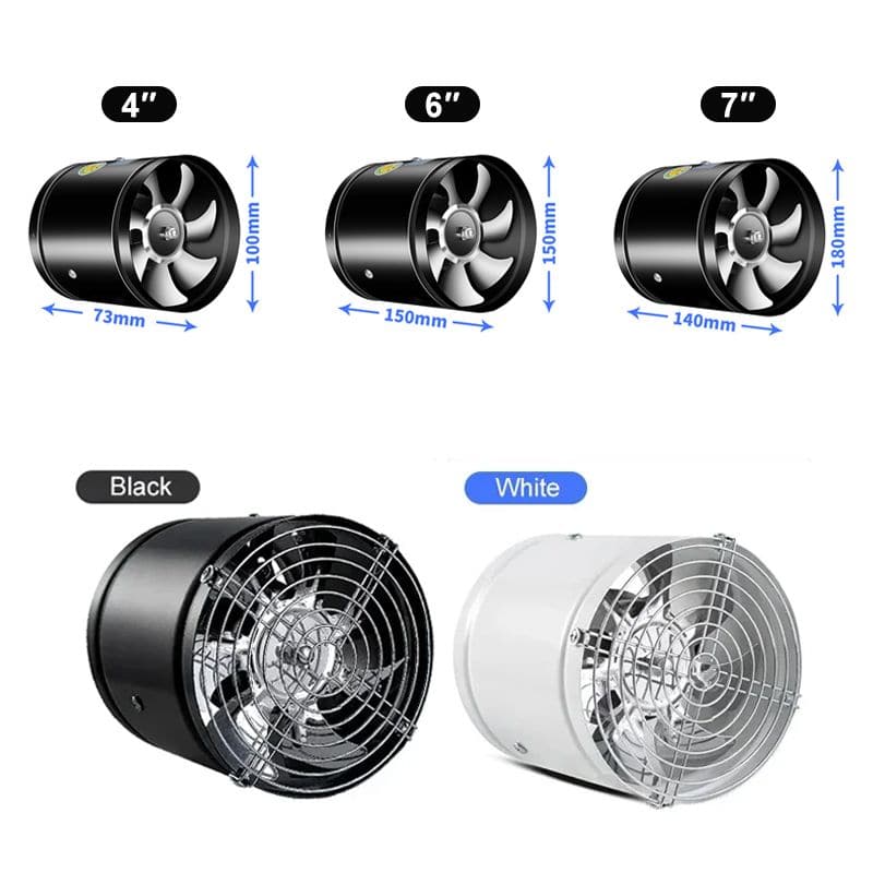 Maliben | Powerful, quiet exhaust fan – Improve air quality at home and in the office