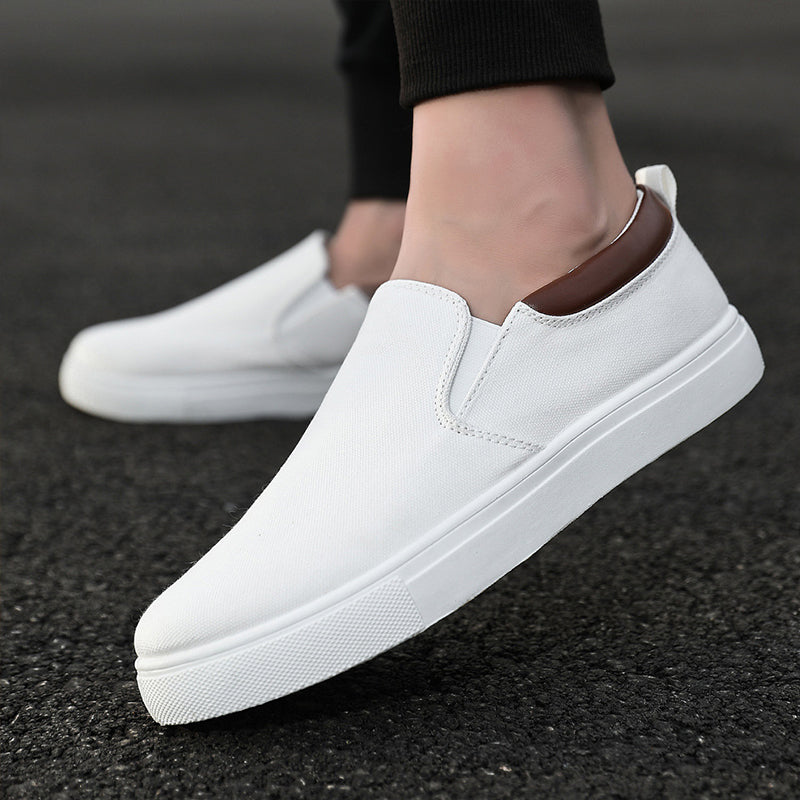Slip-On Shoes Made Of Canvas For Men
