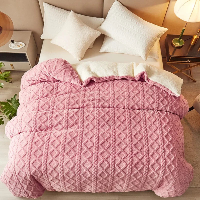 Maliben | Double-Sided Cashmere-Look Duvet Cover - Velvetwarm