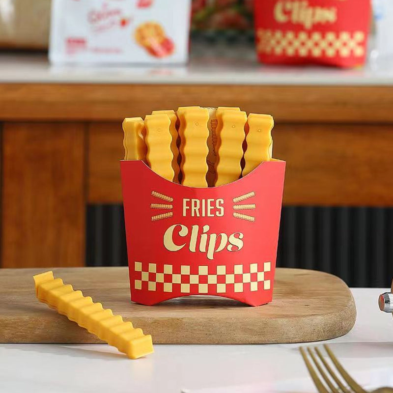 Maliben | Funny Magnetic French Fries Food Closure Clip