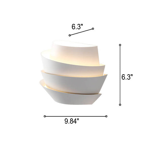 Maliben | Shinelux - Modern Wall Lamp With Double Light Points Made Of Iron