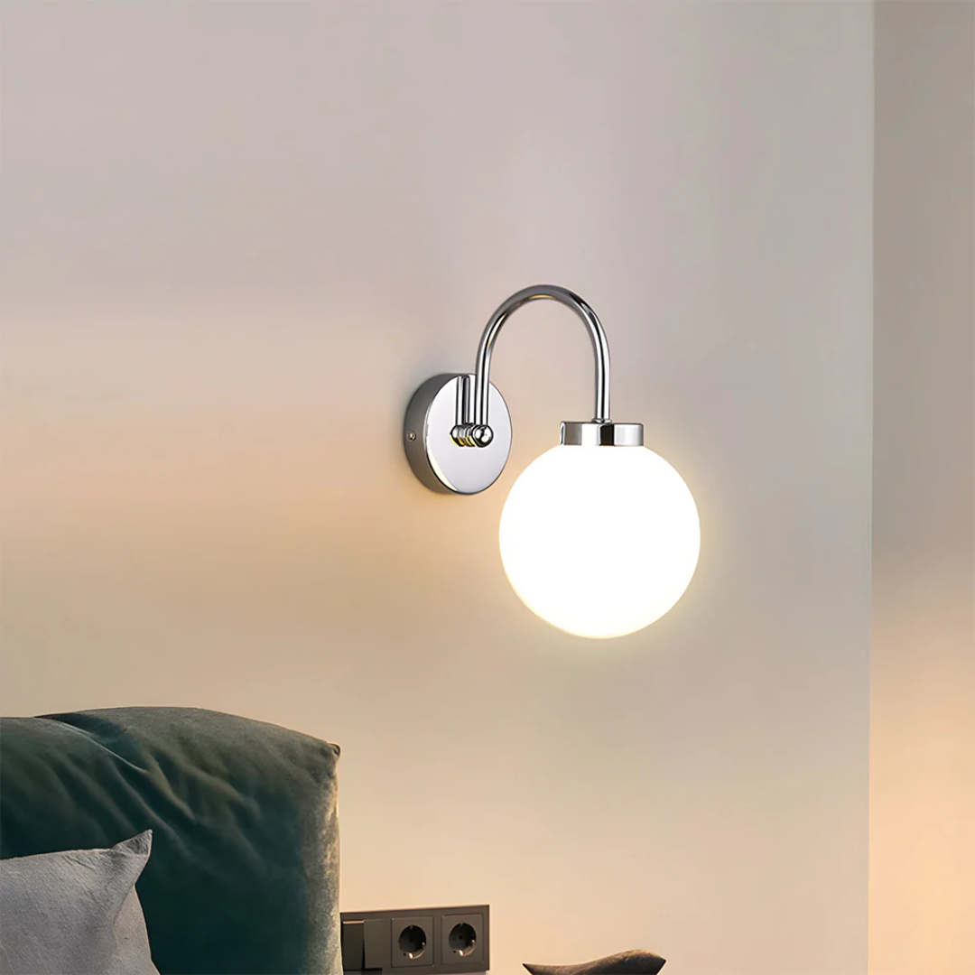 Maliben | Wall Lamp With Glass Sphere