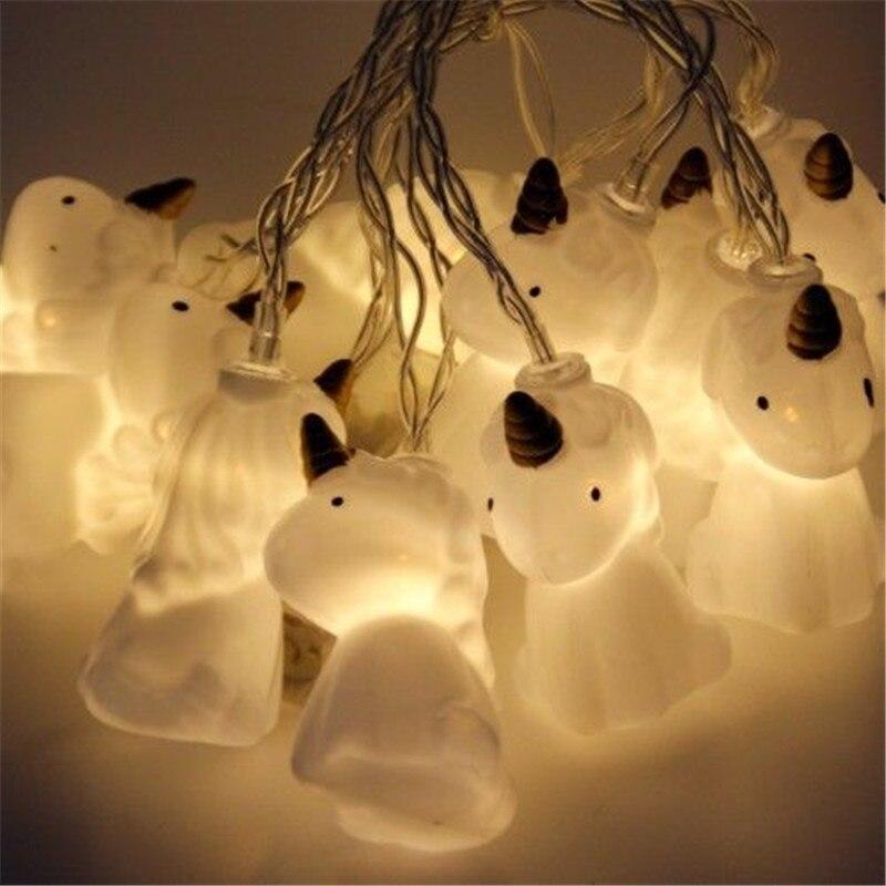 Maliben | 10pcs Unicorn Led String Light