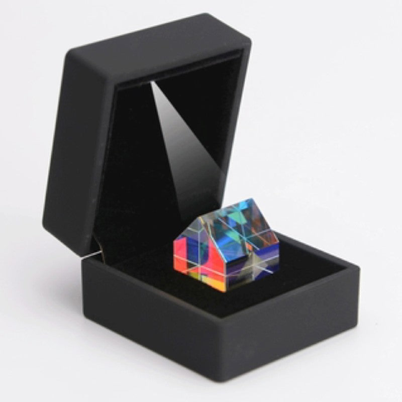 Maliben | Crystal Prism With Led Gift Box, For Teaching, Playing, Photography