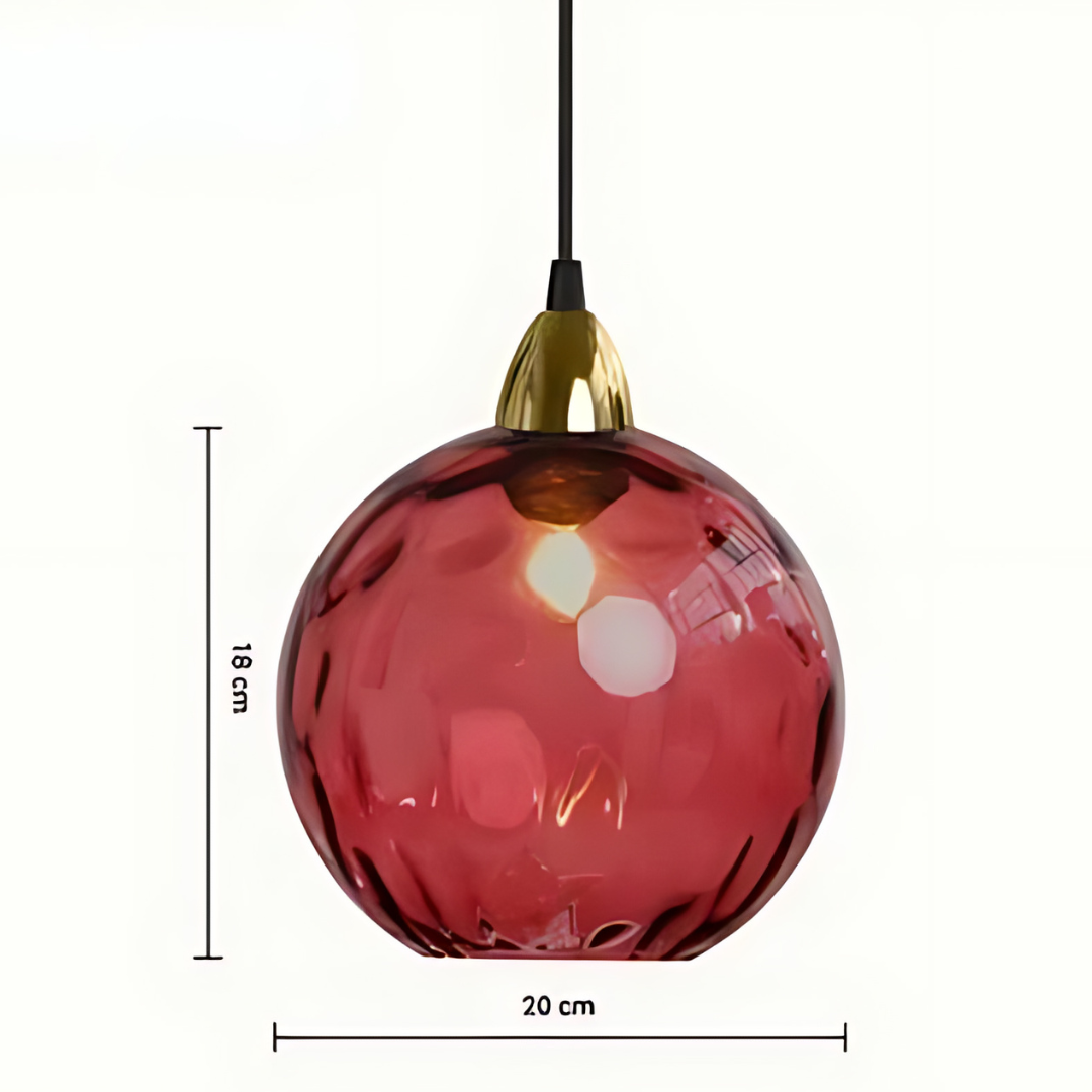Maliben | Elegant Glass Sphere Pendant Lamp For Luxury Interiors