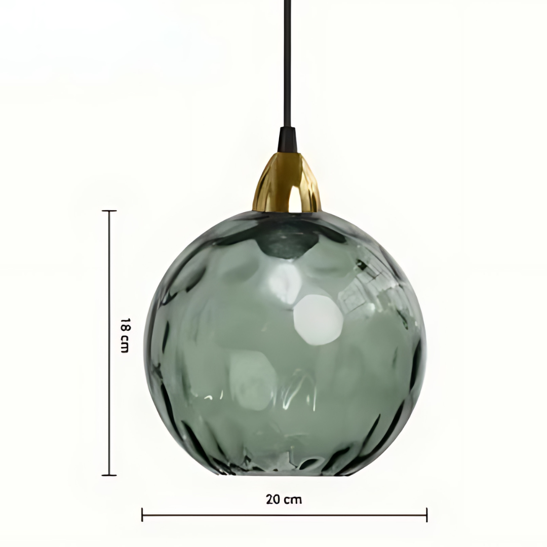 Maliben | Elegant Glass Sphere Pendant Lamp For Luxury Interiors