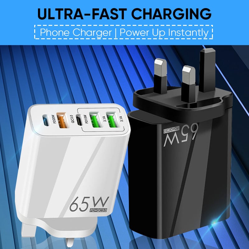 Maliben | Multi Port Adaptor 65w Fast Charger - Us Standard