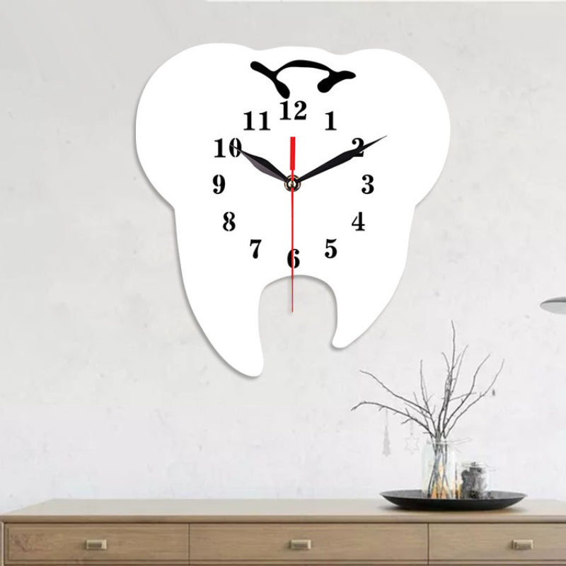 Maliben | Dentist Practice Themed Silent Wall Clock