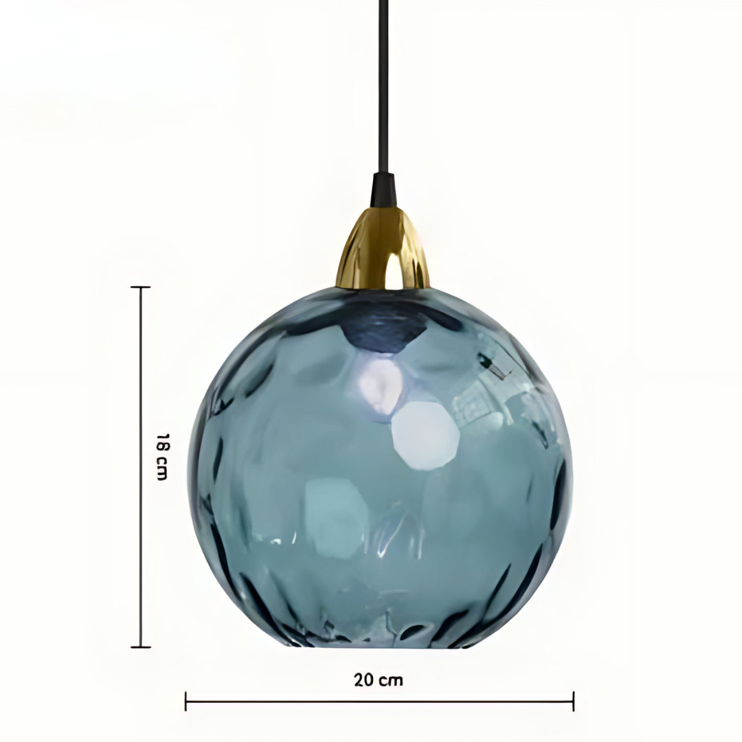 Maliben | Elegant Glass Sphere Pendant Lamp For Luxury Interiors
