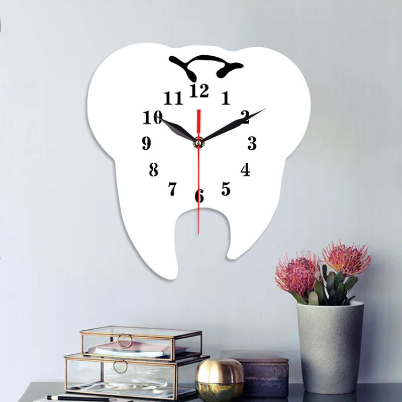 Maliben | Dentist Practice Themed Silent Wall Clock