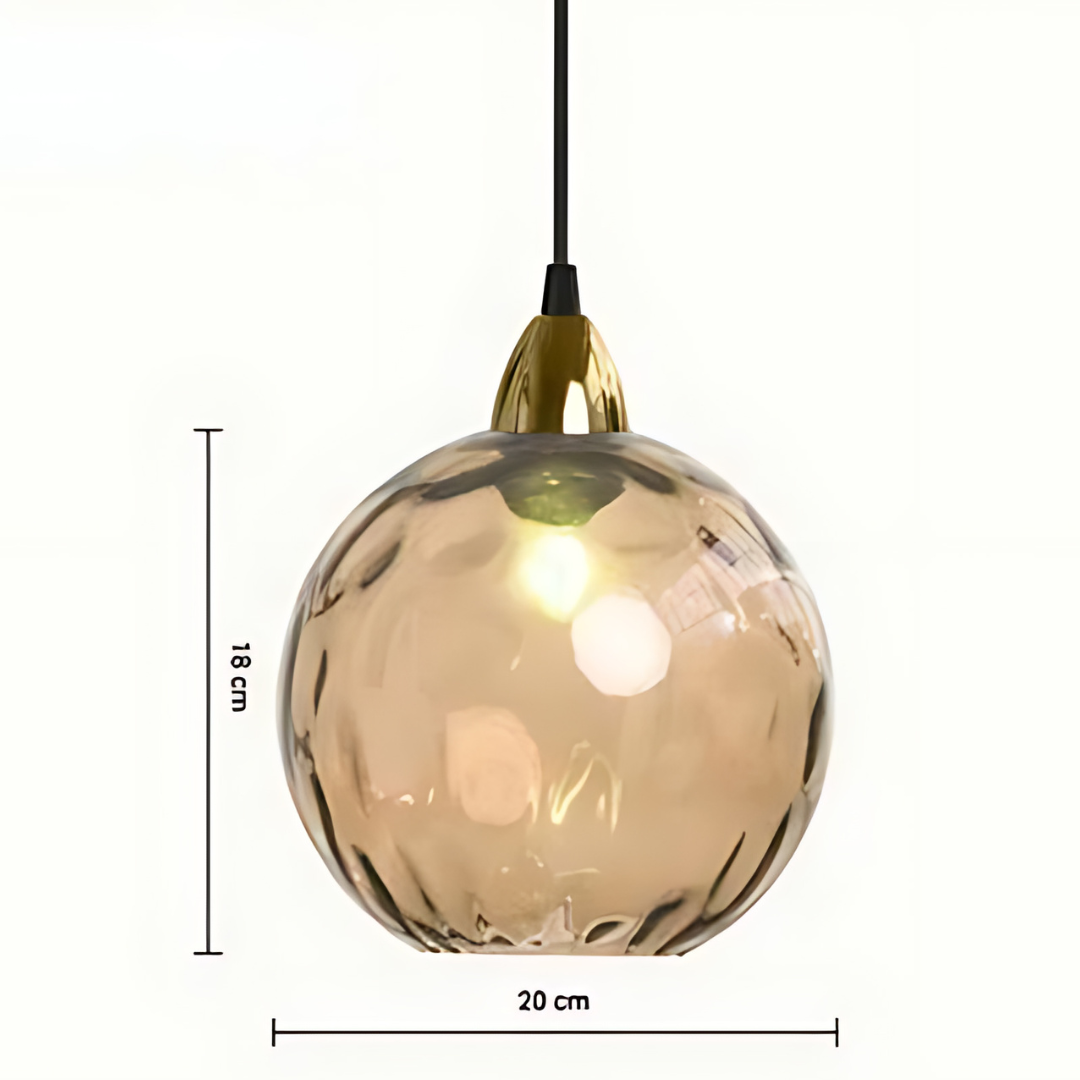 Maliben | Elegant Glass Sphere Pendant Lamp For Luxury Interiors
