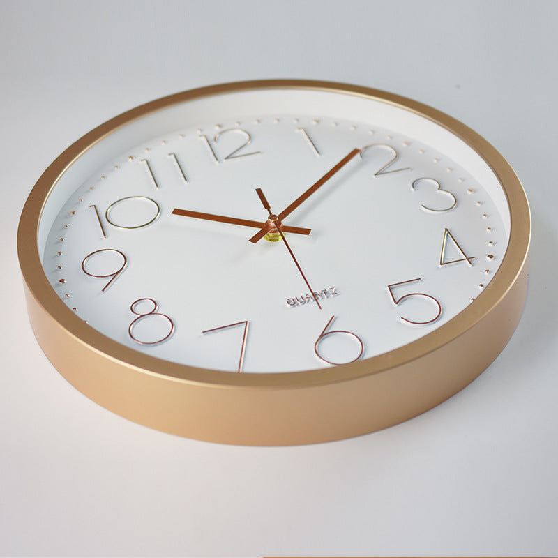 Maliben | Simple Design 3D Silent Classroom Wall Clock 30 cm