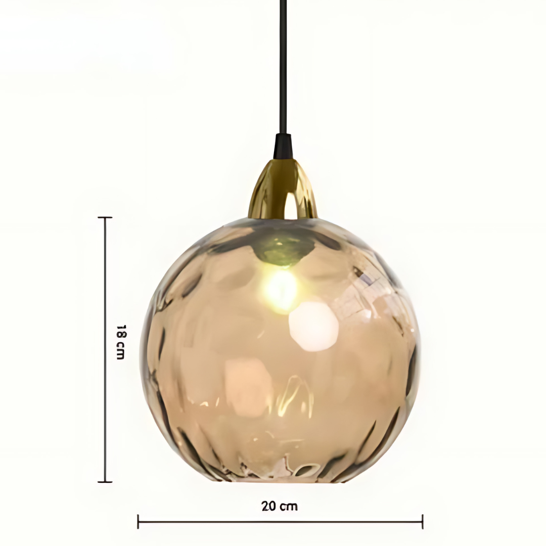 Maliben | Elegant Glass Sphere Pendant Lamp For Luxury Interiors