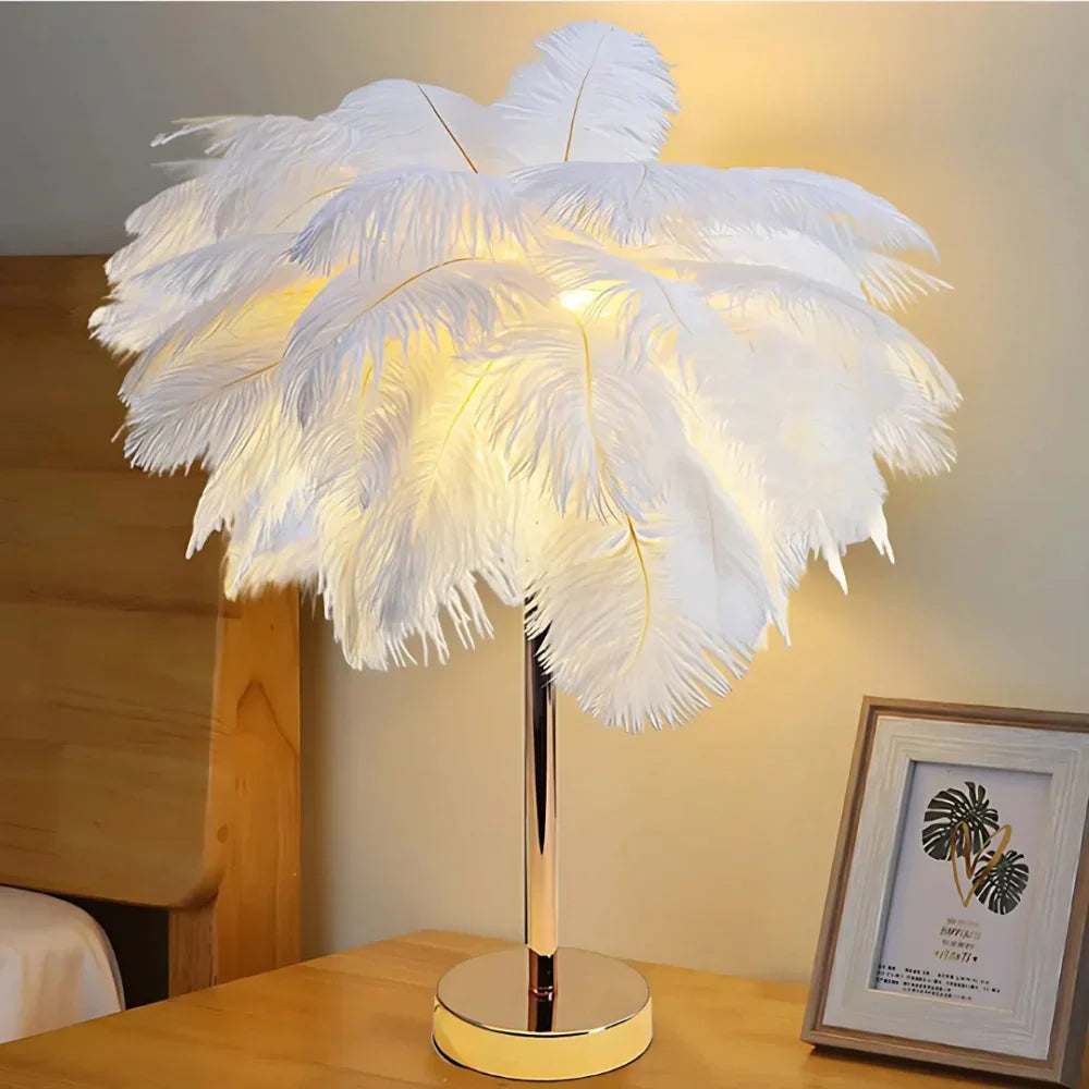 Maliben | Atmospheric Feather Palm Tree Lamp - Lumapalm