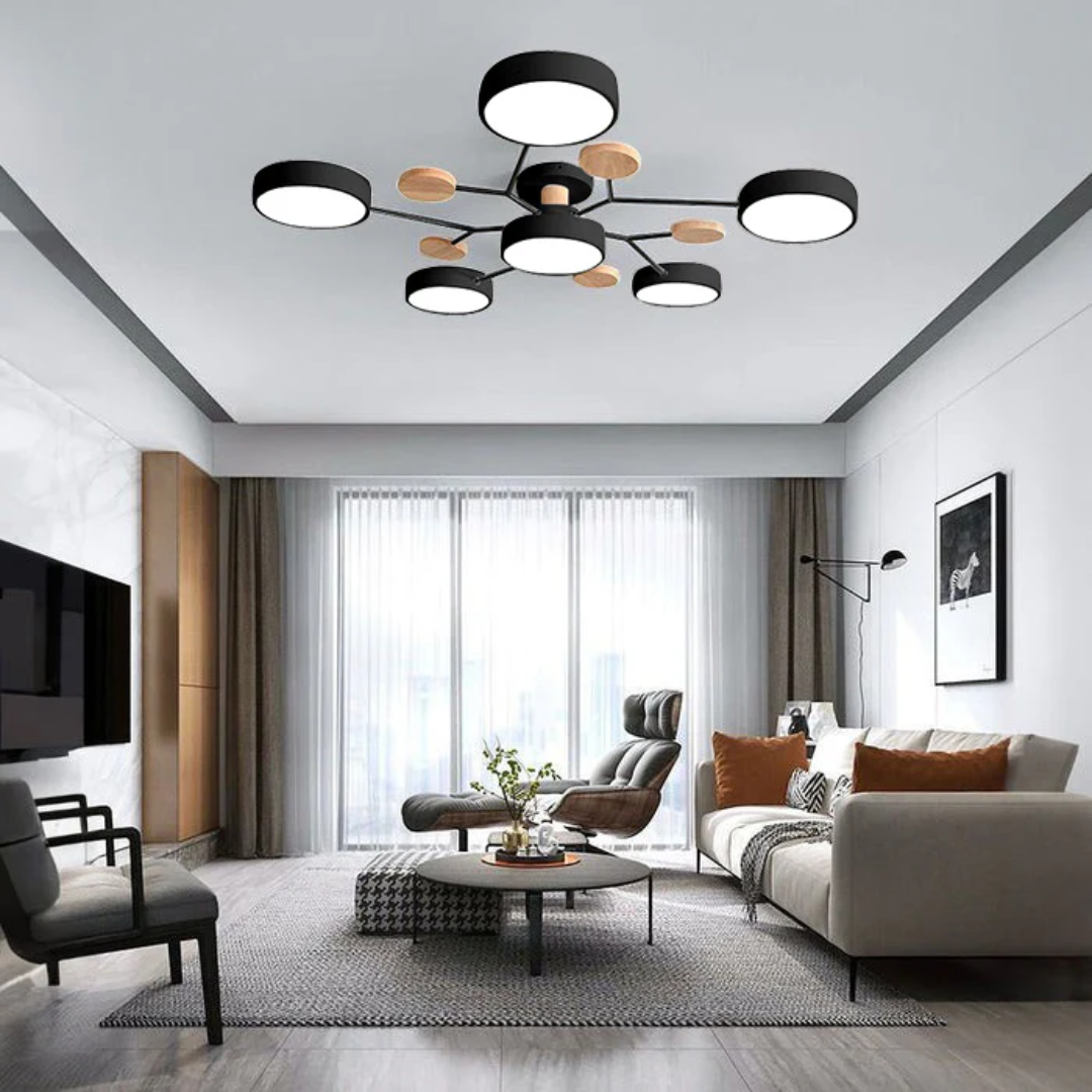 Maliben | Modern Round Led Ceiling Lamp